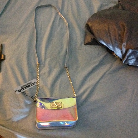 BRAND NEW translucent chain link crossbody bag - Picture 6 of 8